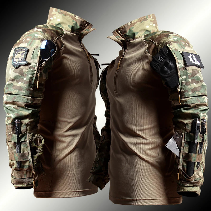 TRAJE TÁCTICO DE RANA, UNIFORMES PARA FUERZAS ESPECIALES MILITAR.