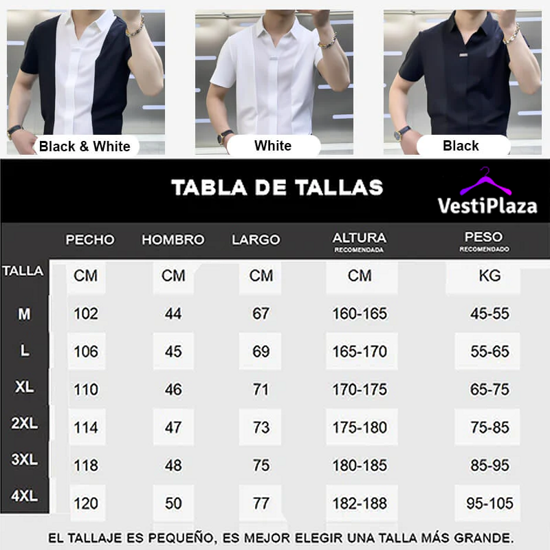 CAMISA ELEGANTE CASUAL PATCHWORK SEDA HELADA